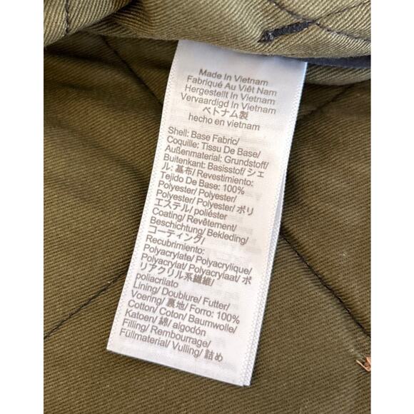 J. Crew Quilted Vest Men's Authentic Outerwear Full Zip Black Size Medium - Picture 9 of 9